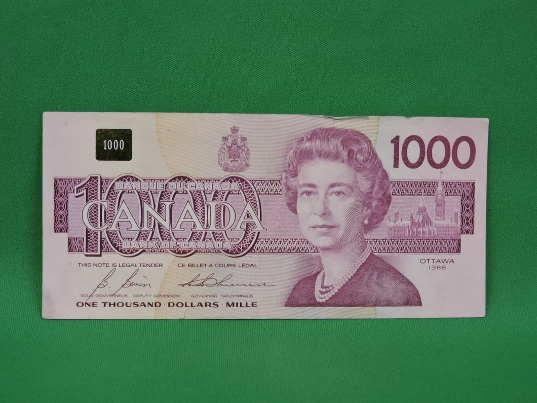 Canadian Bank Notes - ENZ - 1988 - $1000 - EKA2396040