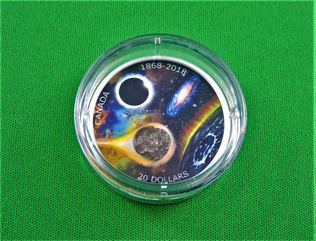 Currency - Silver Coin - $20 - 2018 - RCM - 150th Anniversary of the Royal Astronomical Society of Canada