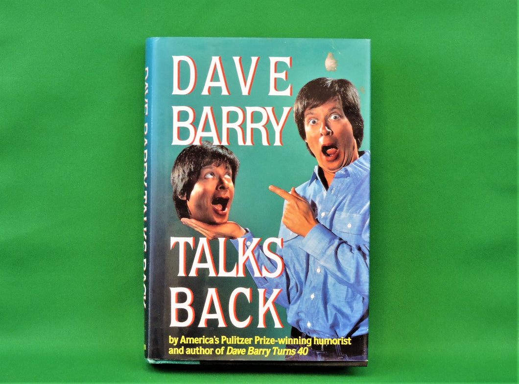 Book - JAE - 1991 - Dave Barry Talks Back  - By Dave Barry