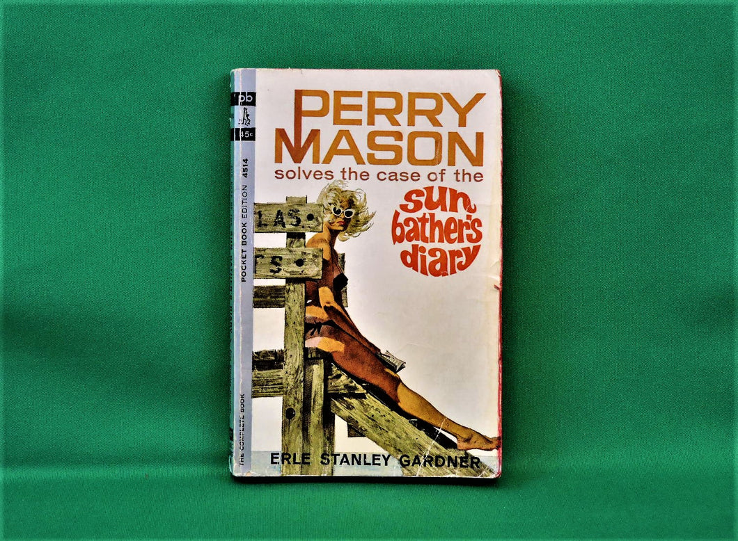 Book - JAE - 1963 - Perry Mason Solves the Case of the Sun Bather's Diary - by Erle Stanley Gardner