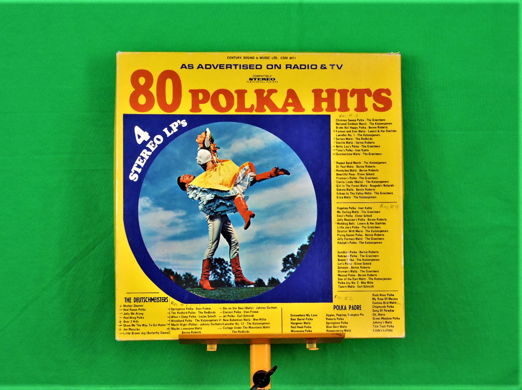 LP Vinyl Record Sets - Century Sound & Music Ltd. - 1981 - 80 Polka Hits
