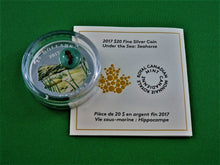 Charger l&#39;image dans la galerie, Currency - Silver Coin - $20 - 2017 - RCM - Under the Sea: Seahorse
