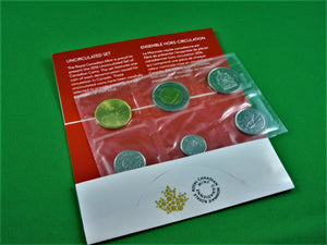 Currency - Coin Set - 2016 - RCM - Uncirculated Coin Set