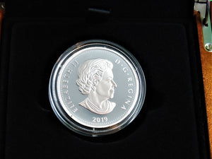 Currency - Silver Coin - $15 - 2019 - RCM - Golden Maple Leaf