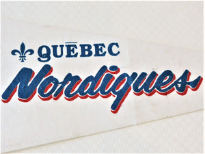 Pennant Flag - Quebec Nordiques