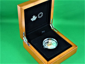 Currency - Silver Coin - $15 - 2019 - RCM - Golden Maple Leaf