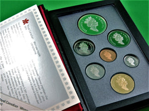 Currency - Coin Set - 1990 - RCM -Double Dollar Proof Set - 300th Anniversary of Henry Kelsey's exploration of the Canadian Prairies