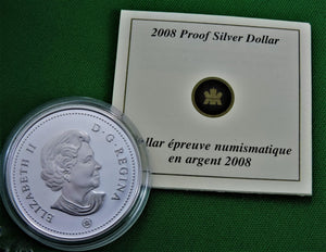 Currency - Silver Coin - $1 - 2008 RCM - 400th Anniversary of Quebec City