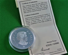 Charger l&#39;image dans la galerie, Currency - Silver Coin - $1 - 2008 RCM - 400th Anniversary of Quebec City
