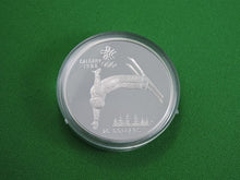Charger l&#39;image dans la galerie, Currency - Silver Coin - $20 - 1986 - RCM - Olympic Winter Games - Coin 6 - Free Style Skiing
