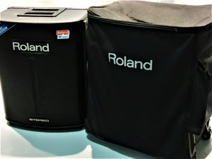 Musical Instruments -  Roland BA-330 Amplifier and Speaker with Carrying Case