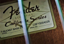 Charger l&#39;image dans la galerie, Musical Instruments - Fender T-Bucket Bass E 3-Tone Sunburst Electro-Acoustic Guitar.
