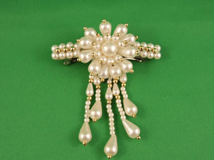 Jewelry - Hair Clip - Faux Pearls