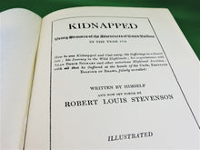 Load image into Gallery viewer, Book - 1912 - Kidnapped - By Robert Louis Stevenson
