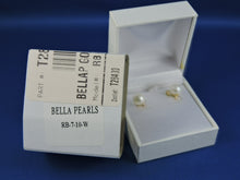 Load image into Gallery viewer, Jewelry - Pearl and Diamond Stud Earrings Set - Bella Pearls
