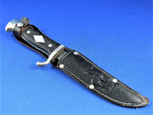Load image into Gallery viewer, Knife - Ruko Solingen Germany Fleur de Lys Fixed Blade Knife with Sheath
