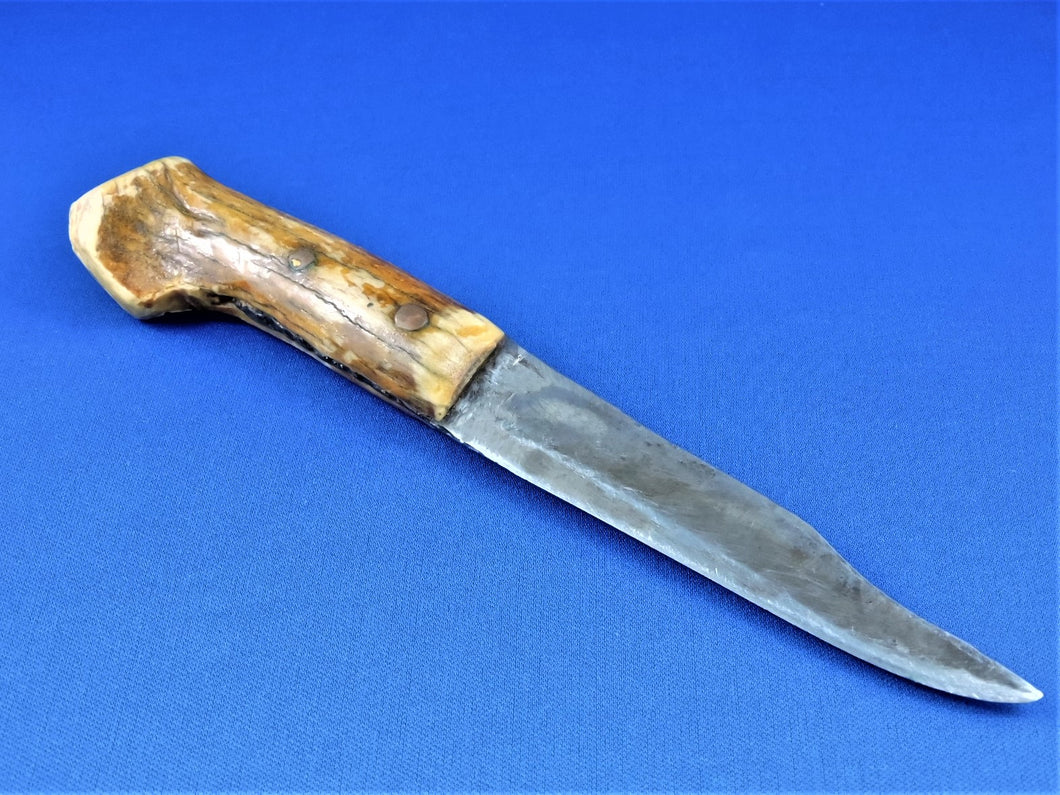 Knife - Left Handed Custom Made Fixed Blade Knife