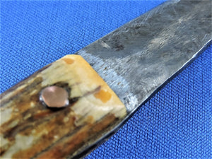 Knife - Left Handed Custom Made Fixed Blade Knife