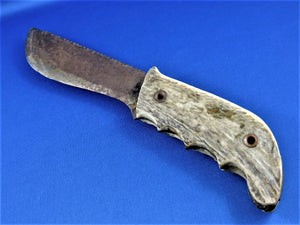 Knife - Custom Made Large Saw / Fixed Blade Knife