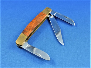 Knife - Old Collectible Pocket Knife with Three Blades