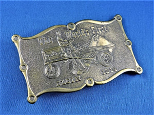 Belt Buckle - The World's First Elgin 1914 - Commemorative