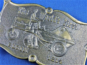 Belt Buckle - The World's First Elgin 1914 - Commemorative