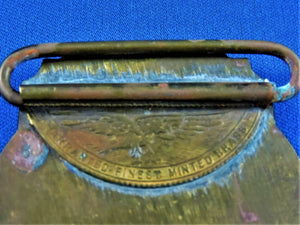 Belt Buckle - Duesenberg Straight-8 - Hand Made - Brass