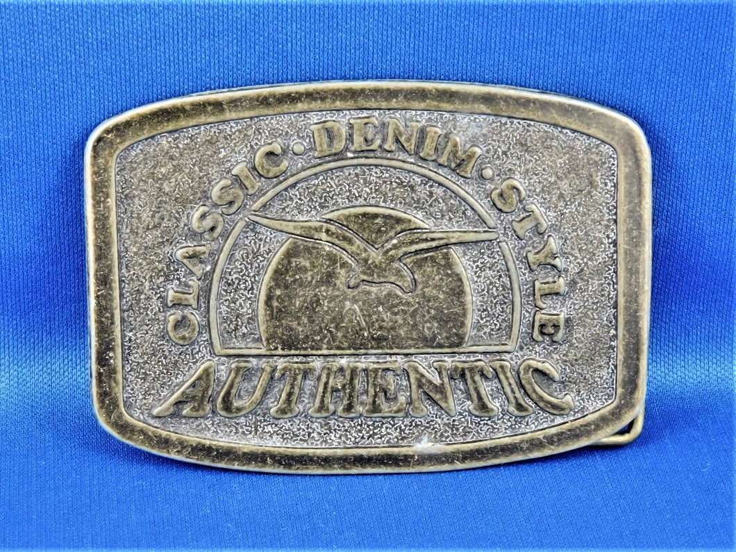 Belt Buckle - Authentic Classic Denim Style