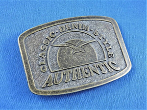 Belt Buckle - Authentic Classic Denim Style