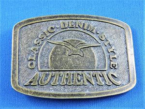 Belt Buckle - Authentic Classic Denim Style