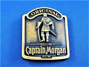 Belt Buckle - Original Captain Morgan Rum - Brass