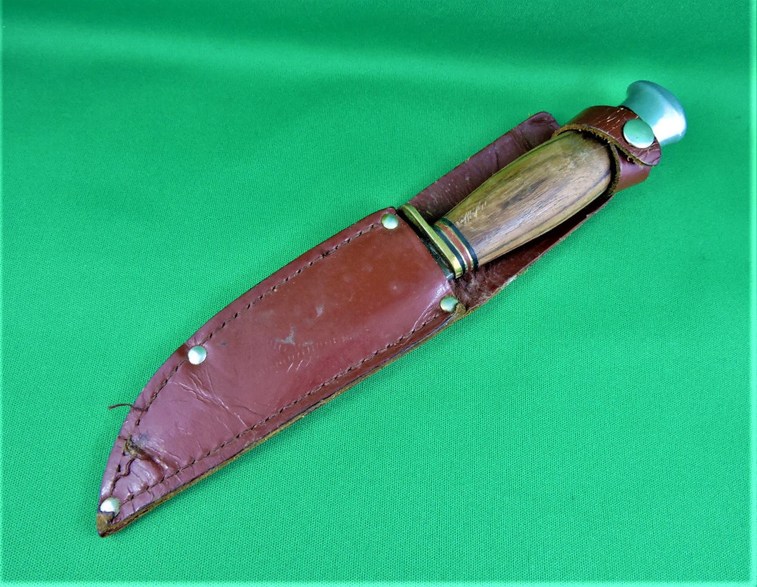 Knife - Custom Made Fixed Blade Knife with Sheath