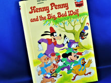 Load image into Gallery viewer, Children&#39;s Book - Walt Disney&#39;s - Henny Penny and the Big, Bad Wolf
