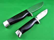 Load image into Gallery viewer, Knife - Frost 2 Piece Knife Set Black Fixed Blade - Early Edition
