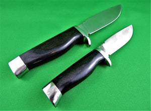 Knife - Frost 2 Piece Knife Set Black Fixed Blade - Early Edition