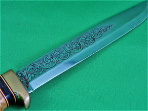 Knife - Incredible Custom Made Fixed Blade Knife