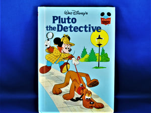 Children's Book - Walt Disney's - Pluto the Detective