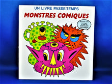 Load image into Gallery viewer, Children&#39;s Book - Un Livre Passe-Temps Monstres Comiques (Funny Monsters)
