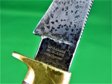 Load image into Gallery viewer, Knife - William Rodgers Sheffield Bowie Style Fixed Blade Knife
