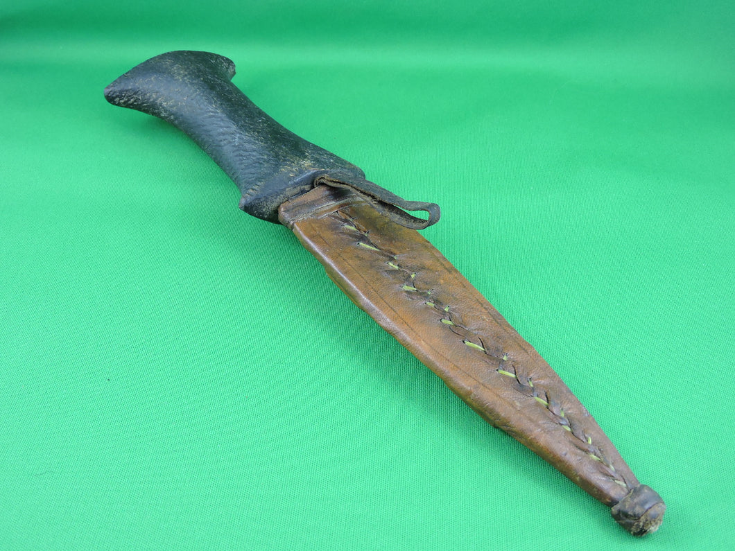 Knife - Unusual Fixed Blade Knife - Purchased in Egypt