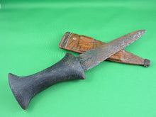 Load image into Gallery viewer, Knife - Unusual Fixed Blade Knife - Purchased in Egypt
