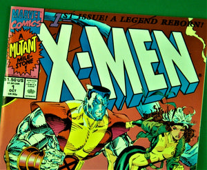 Marvel Comics - X-Men - #1 - October 1991 - A Legend Reborn  A Mutant Mile-Stone