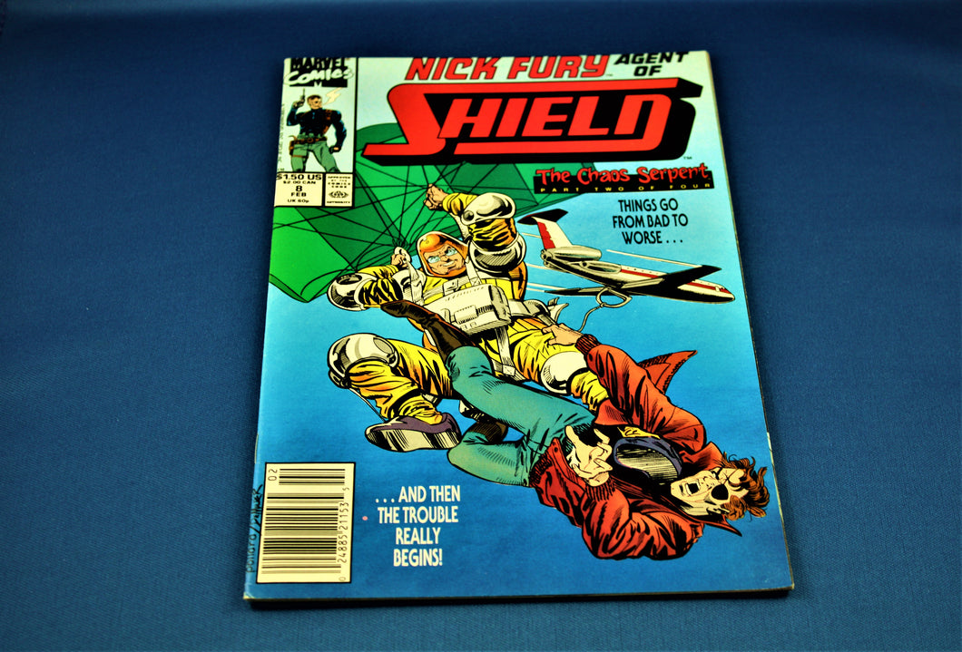 Marvel Comics - Nick Fury Agent of Shield - #8 - February 1990