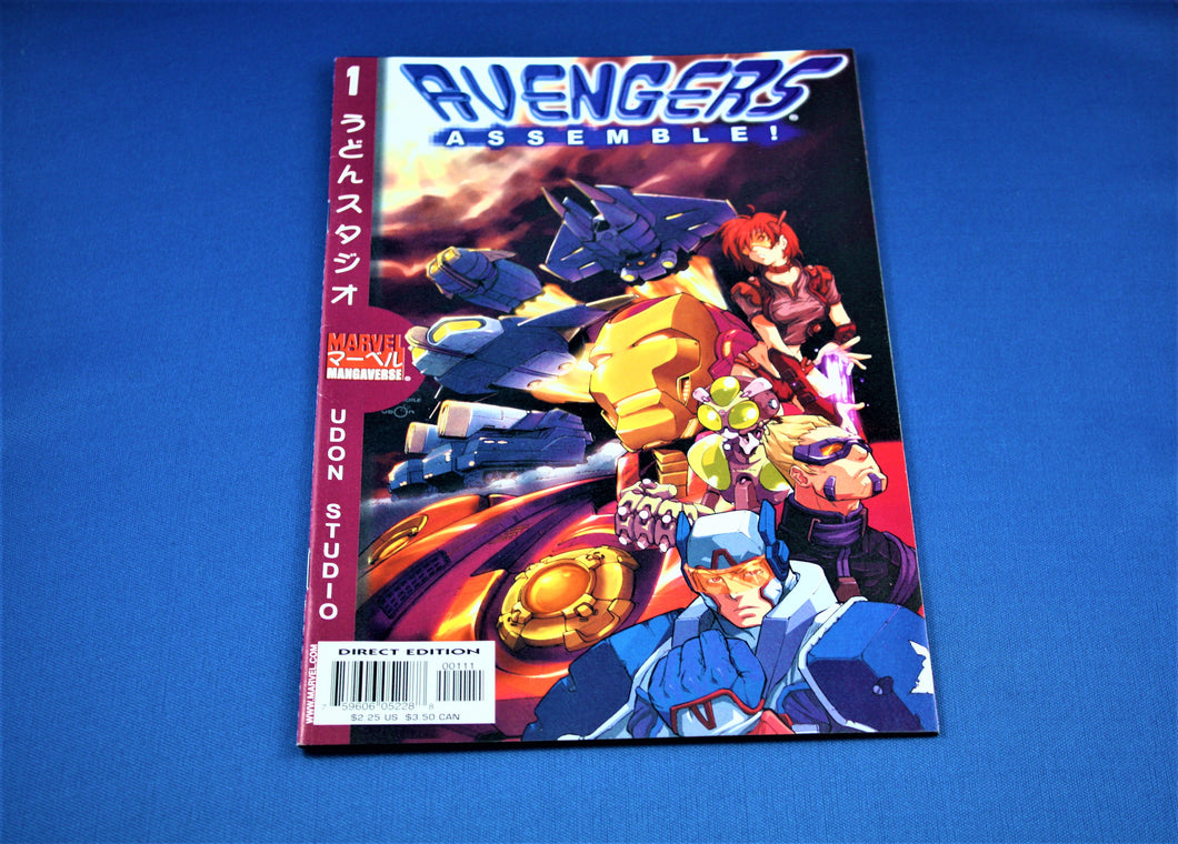 C - Marvel Mangaverse Comics - Avengers Assemble - #1 - March 2002