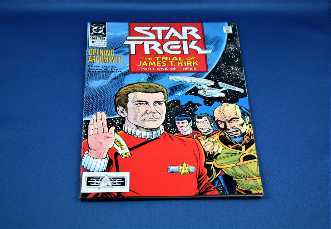 DC Comics - Star Trek - The Trial Of James T. Kirk - #10 - July 1990