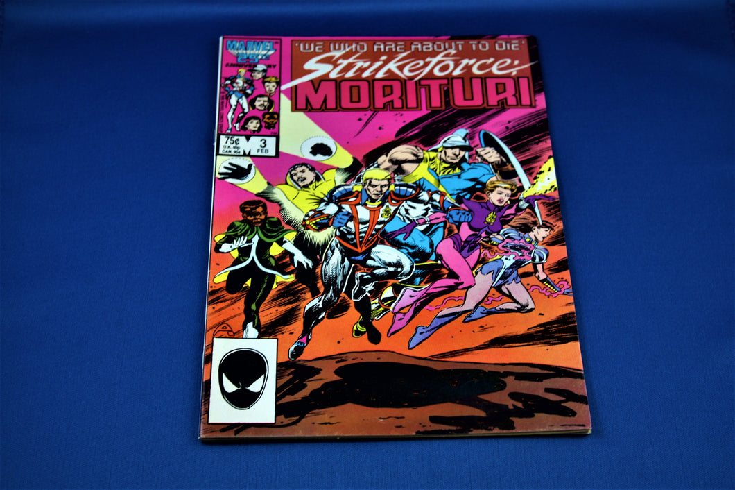 Marvel Comics - Strikeforce Morituri - #3 - February 1987