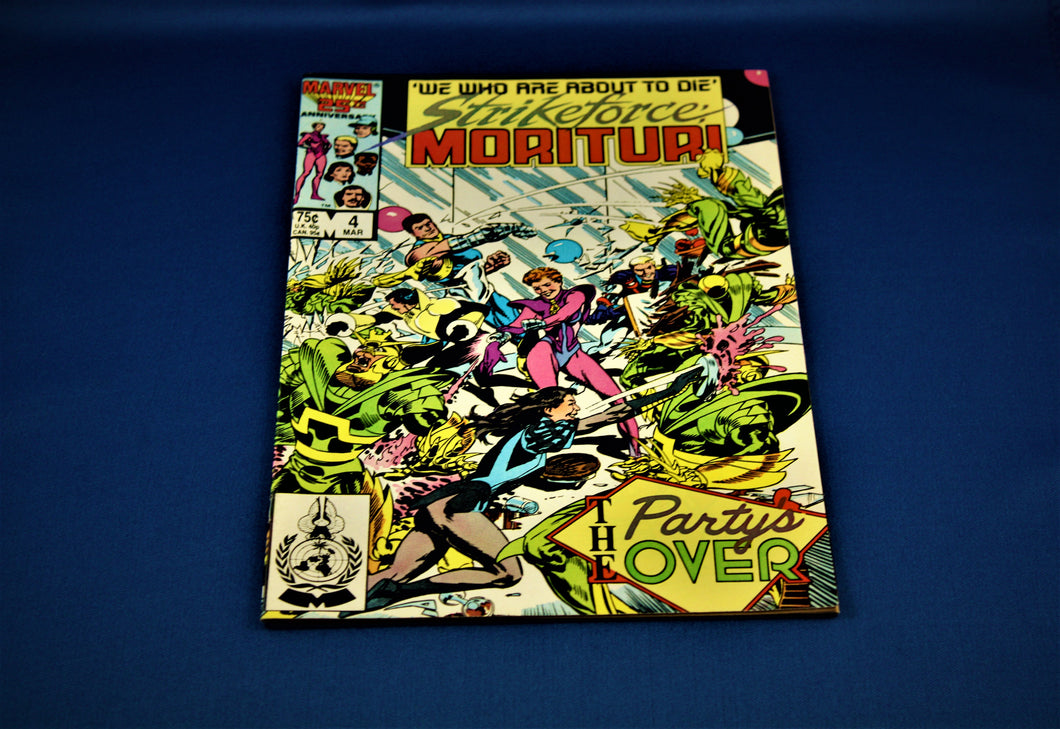 Marvel Comics - Strikeforce Morituri - #4 - March 1987