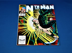 Marvel Comics - Nth Man - #10 - March 1990