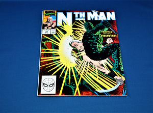 Marvel Comics - Nth Man - #10 - March 1990