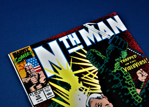 Marvel Comics - Nth Man - #10 - March 1990